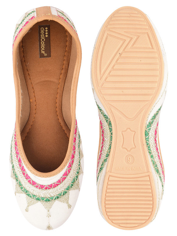 Handcrafted juttis, heels, bellies, flats, and mules for weddings, festivals, and daily wear – DESI COLOUR