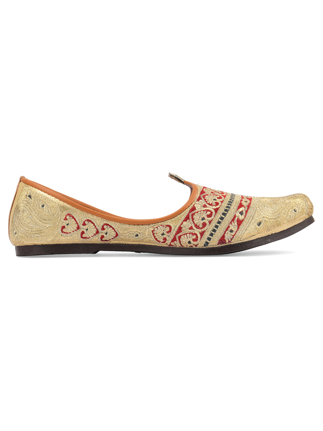 DESI COLOUR Mens Multi Ethnic Footwear/Punjabi Jutti