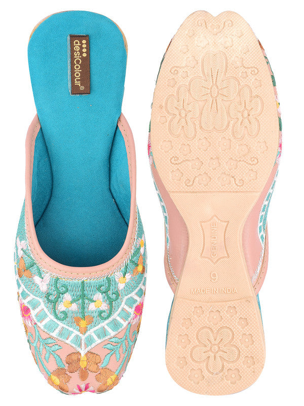Handcrafted juttis, heels, bellies, flats, and mules for weddings, festivals, and daily wear – DESI COLOUR