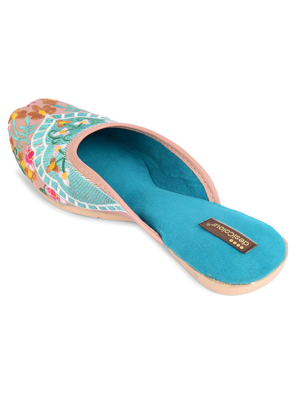 Handcrafted juttis, heels, bellies, flats, and mules for weddings, festivals, and daily wear – DESI COLOUR