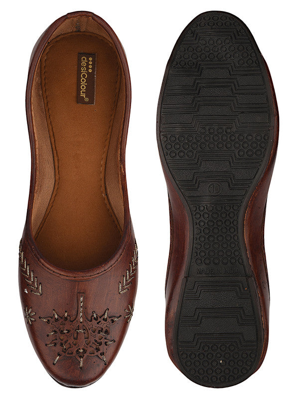 Handcrafted juttis, heels, bellies, flats, and mules for weddings, festivals, and daily wear – DESI COLOUR