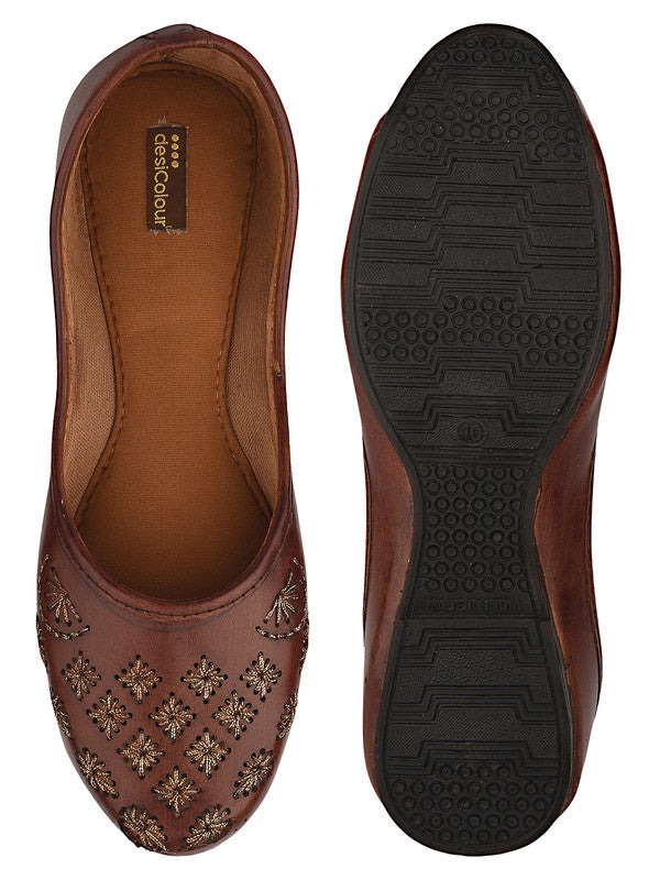Handcrafted juttis, heels, bellies, flats, and mules for weddings, festivals, and daily wear – DESI COLOUR