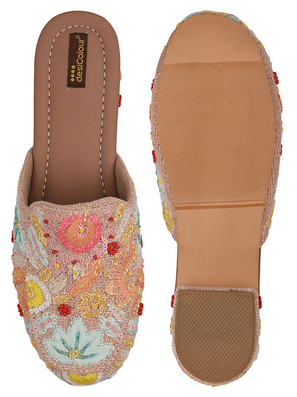 Handcrafted juttis, heels, bellies, flats, and mules for weddings, festivals, and daily wear – DESI COLOUR