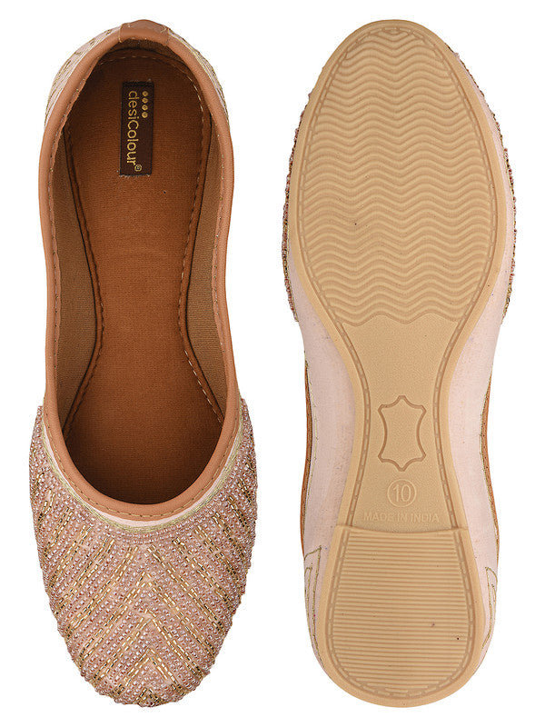 Handcrafted juttis, heels, bellies, flats, and mules for weddings, festivals, and daily wear – DESI COLOUR