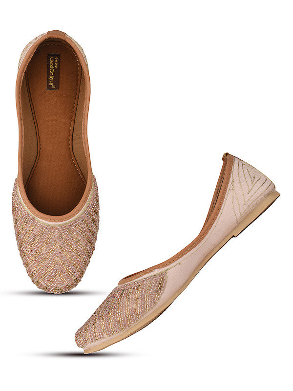 Handcrafted juttis, heels, bellies, flats, and mules for weddings, festivals, and daily wear – DESI COLOUR