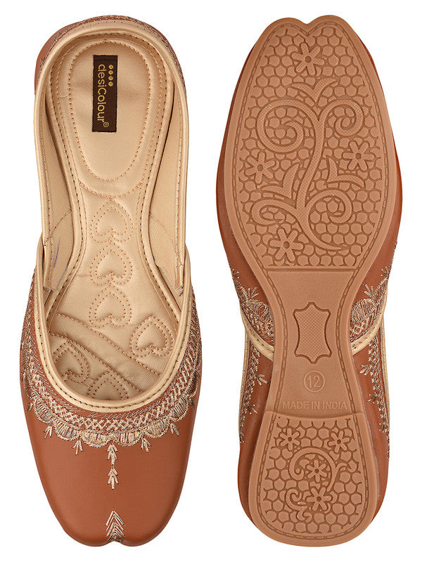 Handcrafted juttis, heels, bellies, flats, and mules for weddings, festivals, and daily wear – DESI COLOUR