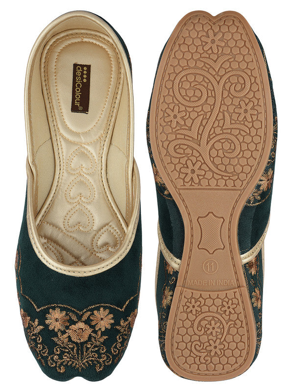 Handcrafted juttis, heels, bellies, flats, and mules for weddings, festivals, and daily wear – DESI COLOUR