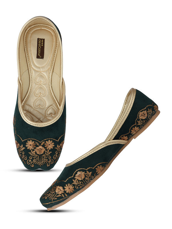 Handcrafted juttis, heels, bellies, flats, and mules for weddings, festivals, and daily wear – DESI COLOUR