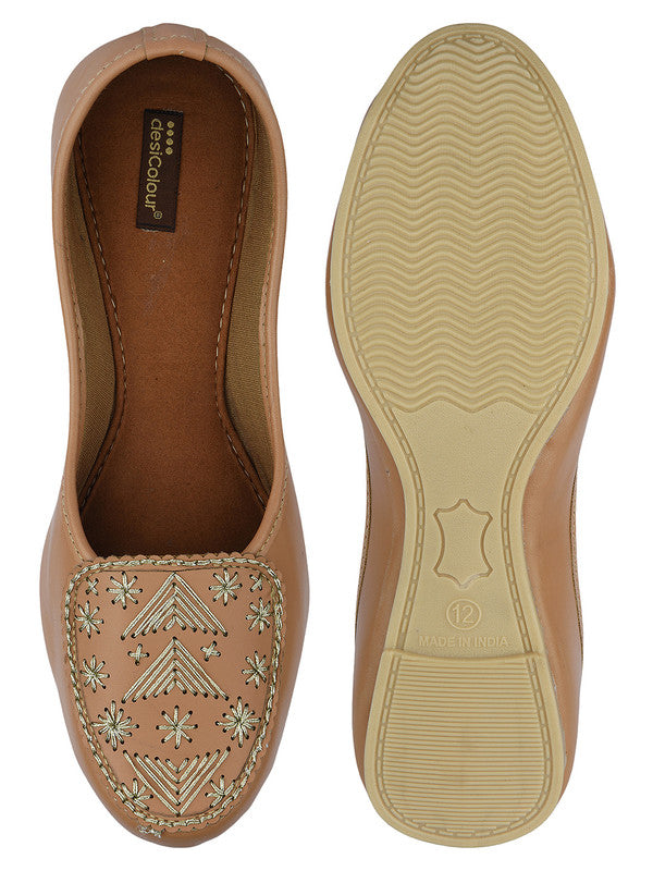 Handcrafted juttis, heels, bellies, flats, and mules for weddings, festivals, and daily wear – DESI COLOUR