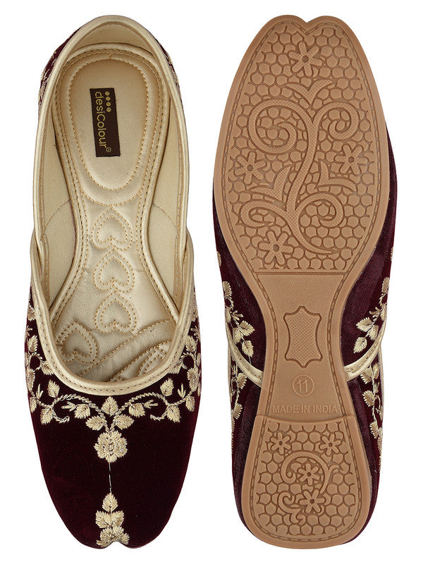 Handcrafted juttis, heels, bellies, flats, and mules for weddings, festivals, and daily wear – DESI COLOUR
