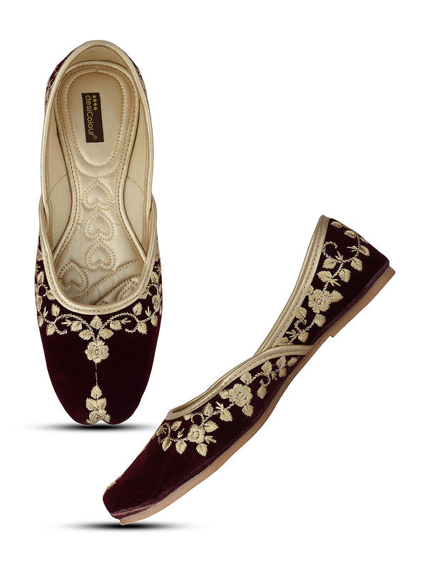 Handcrafted juttis, heels, bellies, flats, and mules for weddings, festivals, and daily wear – DESI COLOUR