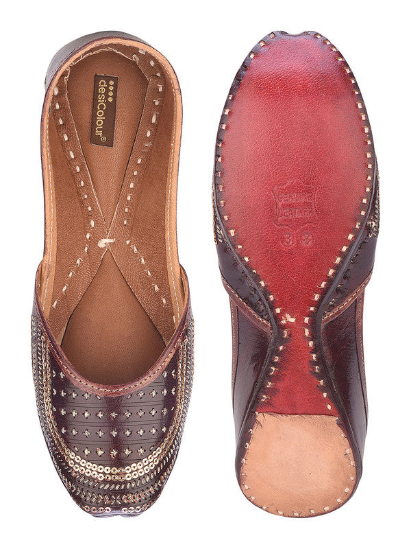 Handcrafted juttis, heels, bellies, flats, and mules for weddings, festivals, and daily wear – DESI COLOUR