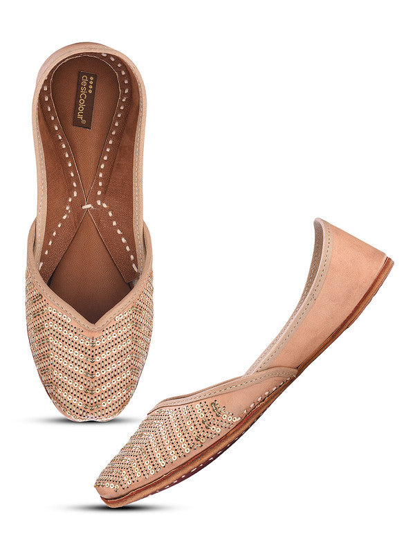 Handcrafted juttis, heels, bellies, flats, and mules for weddings, festivals, and daily wear – DESI COLOUR