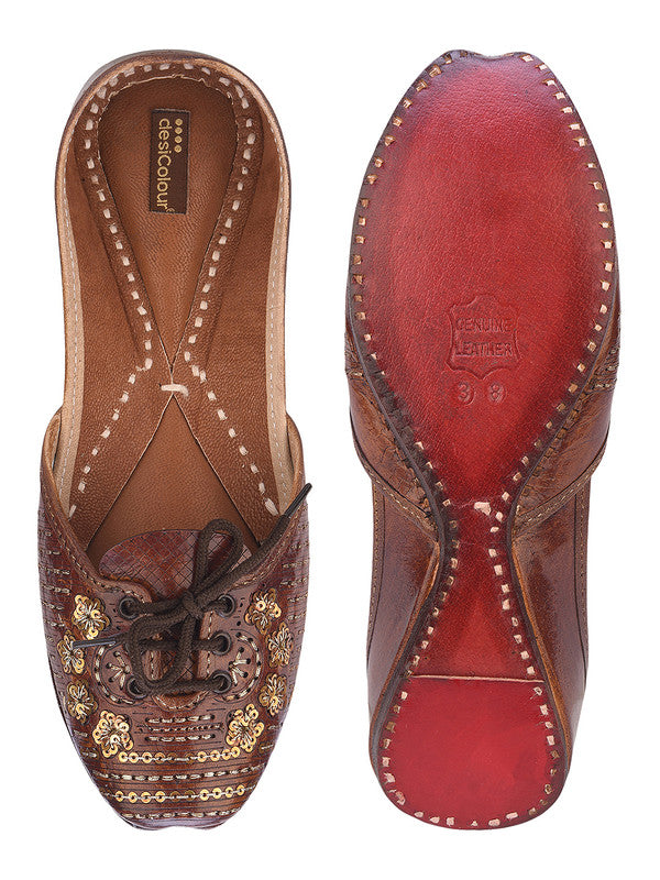 Handcrafted juttis, heels, bellies, flats, and mules for weddings, festivals, and daily wear – DESI COLOUR