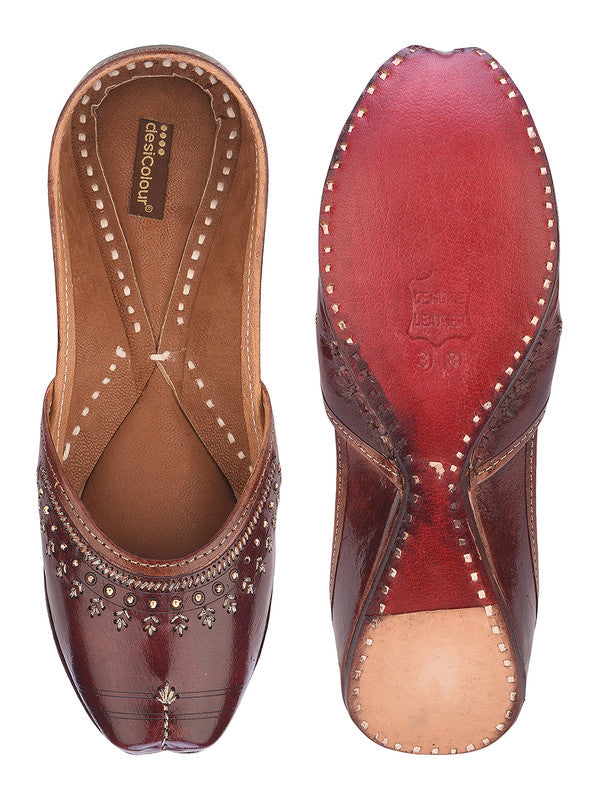 Handcrafted juttis, heels, bellies, flats, and mules for weddings, festivals, and daily wear – DESI COLOUR