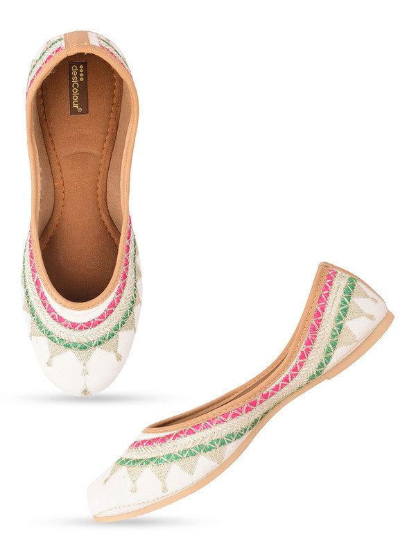 Handcrafted juttis, heels, bellies, flats, and mules for weddings, festivals, and daily wear – DESI COLOUR