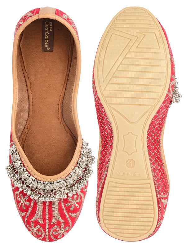 Handcrafted juttis, heels, bellies, flats, and mules for weddings, festivals, and daily wear – DESI COLOUR
