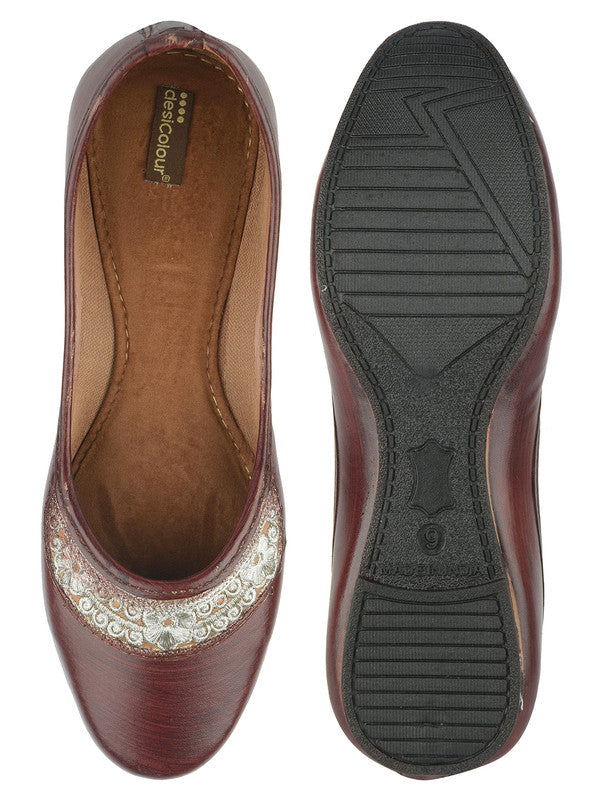 Handcrafted juttis, heels, bellies, flats, and mules for weddings, festivals, and daily wear – DESI COLOUR