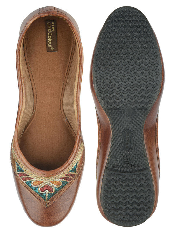 Handcrafted juttis, heels, bellies, flats, and mules for weddings, festivals, and daily wear – DESI COLOUR