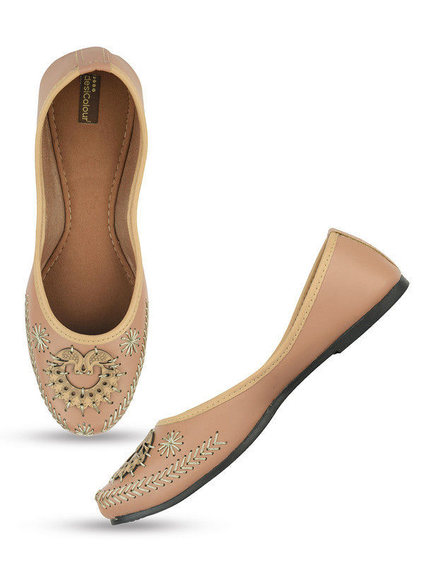 Handcrafted juttis, heels, bellies, flats, and mules for weddings, festivals, and daily wear – DESI COLOUR