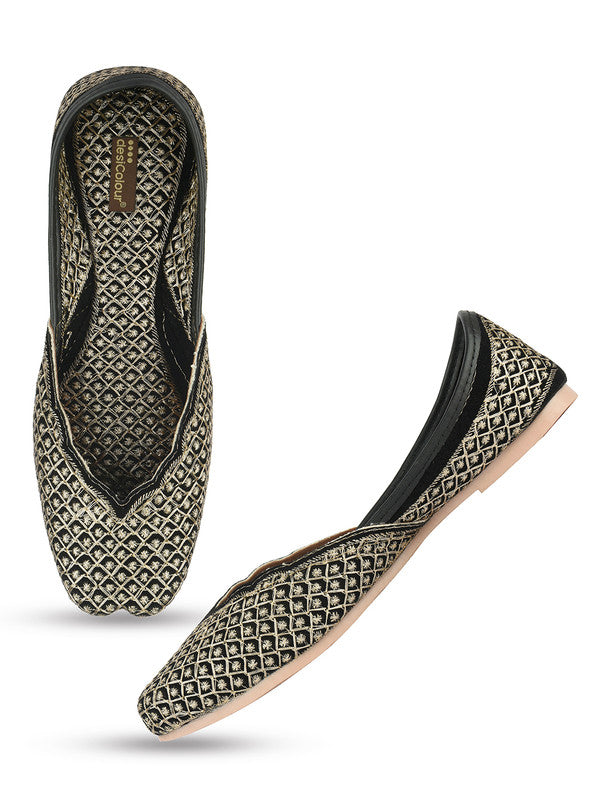 Handcrafted juttis, heels, bellies, flats, and mules for weddings, festivals, and daily wear – DESI COLOUR