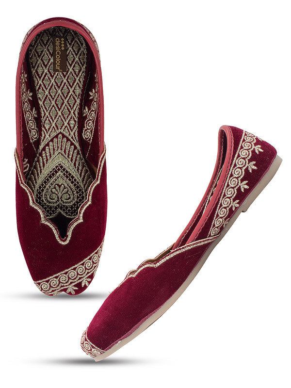 Handcrafted juttis, heels, bellies, flats, and mules for weddings, festivals, and daily wear – DESI COLOUR