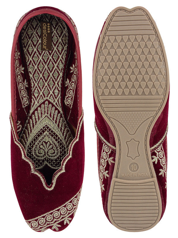 Handcrafted juttis, heels, bellies, flats, and mules for weddings, festivals, and daily wear – DESI COLOUR