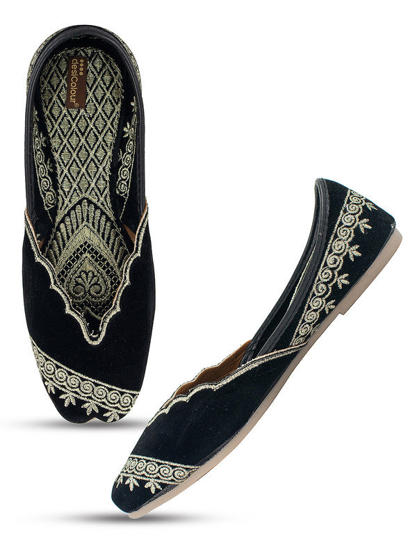 Handcrafted juttis, heels, bellies, flats, and mules for weddings, festivals, and daily wear – DESI COLOUR