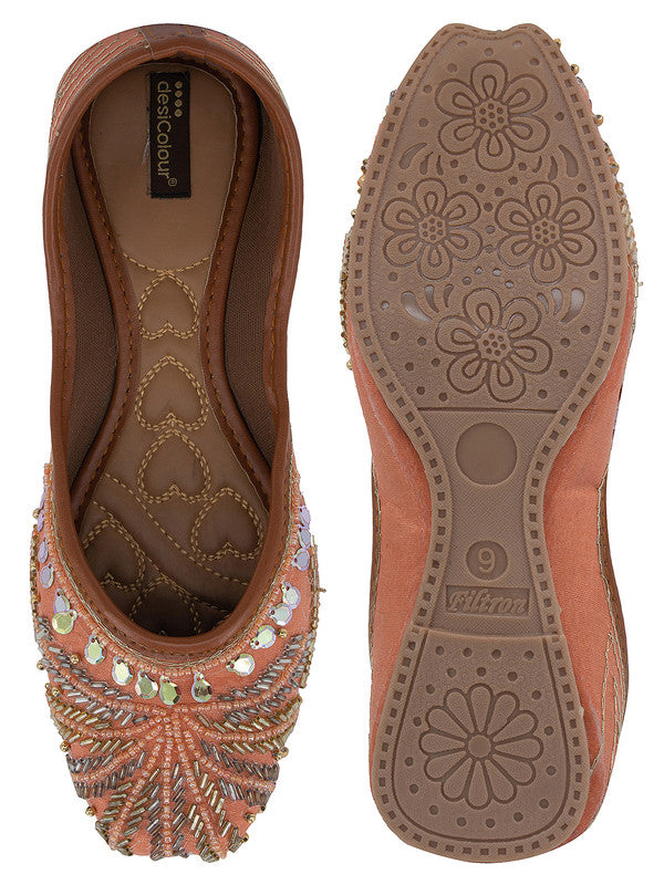 Handcrafted juttis, heels, bellies, flats, and mules for weddings, festivals, and daily wear – DESI COLOUR