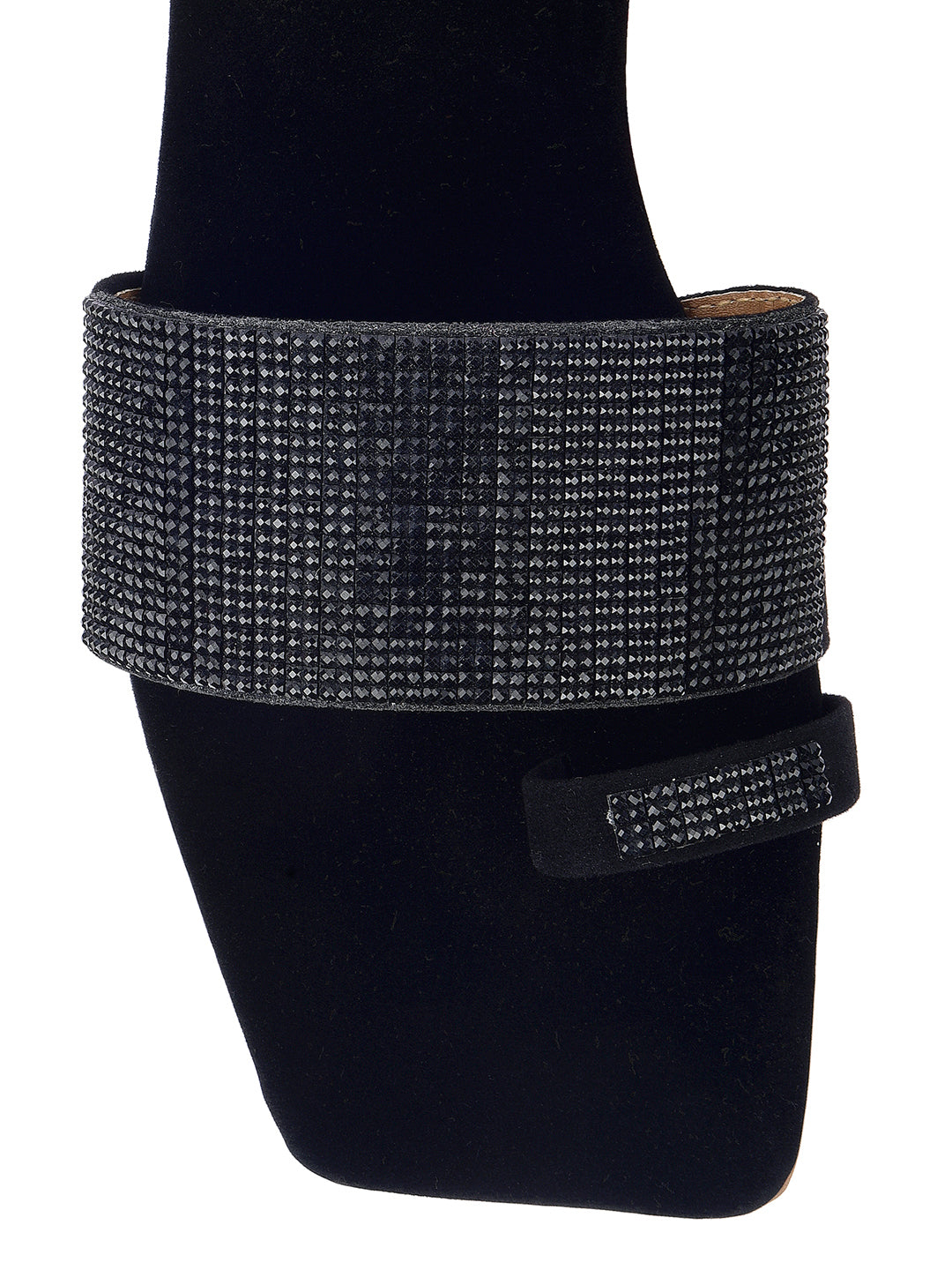 DESI COLOUR Women Black Ethnic Punjabi Jutti