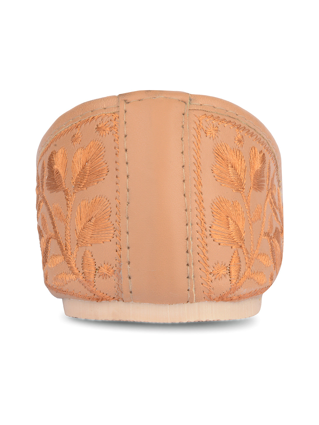 DESI COLOUR Women Tan Ethnic Punjabi Jutti