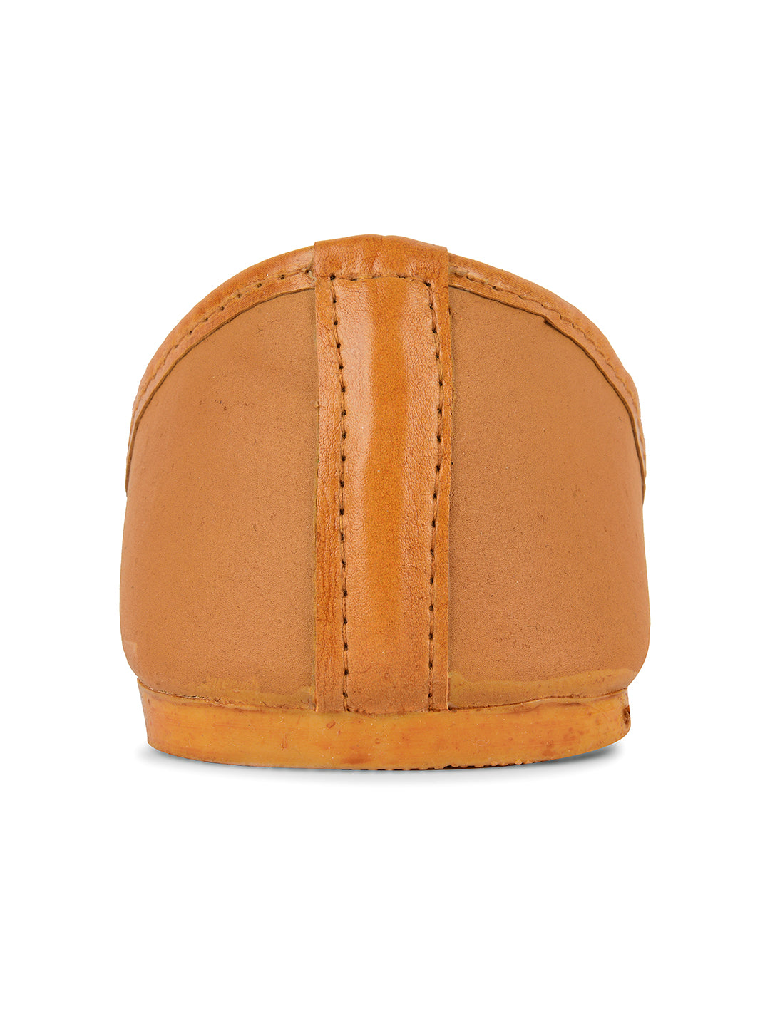 DESI COLOUR Women Tan Ethnic Punjabi Jutti