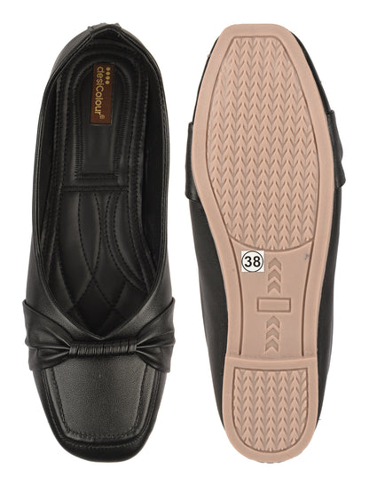Black Flat Bellies for Women