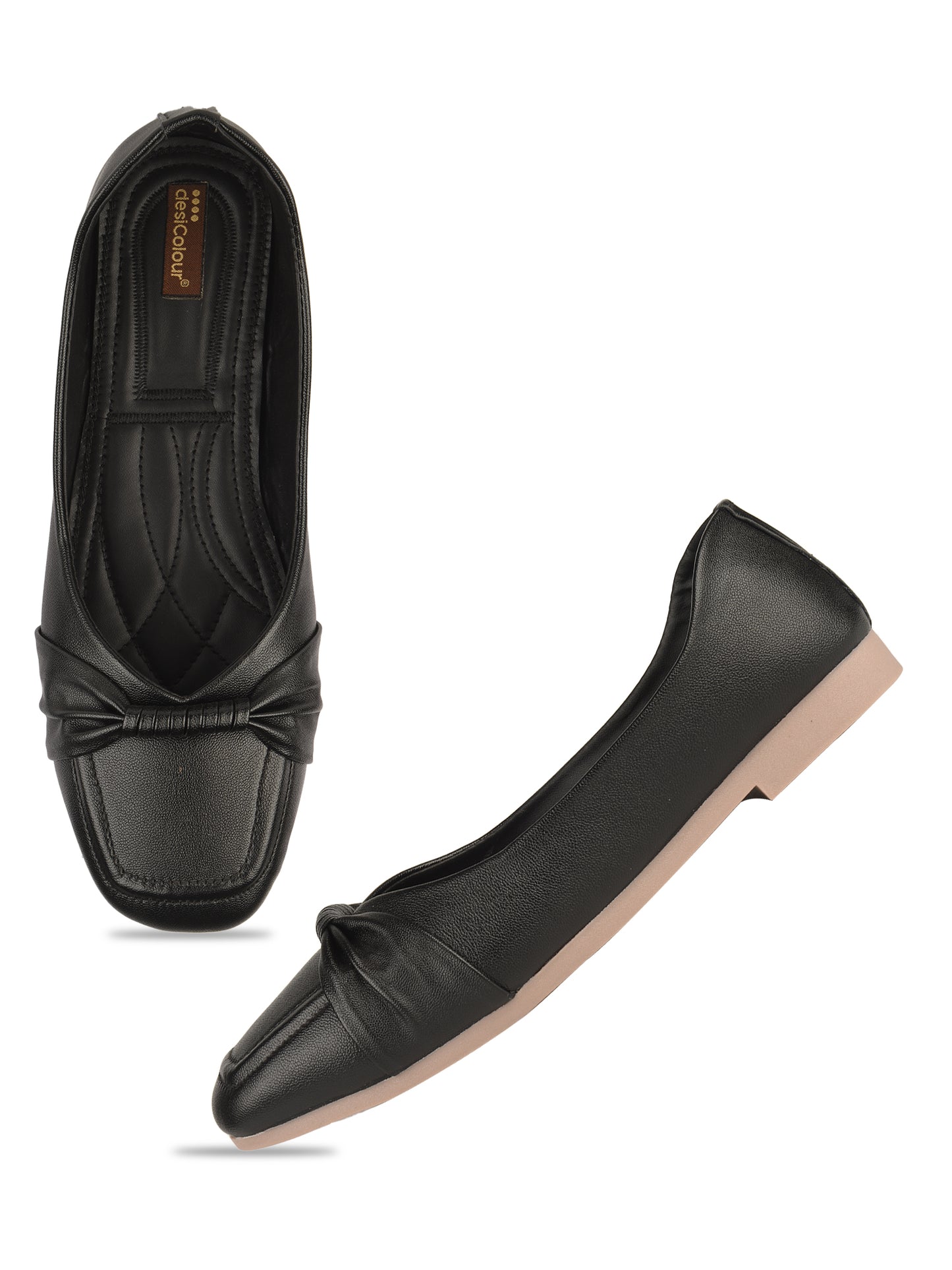 Black Flat Bellies for Women