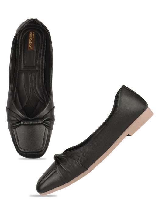 Black Flat Bellies for Women