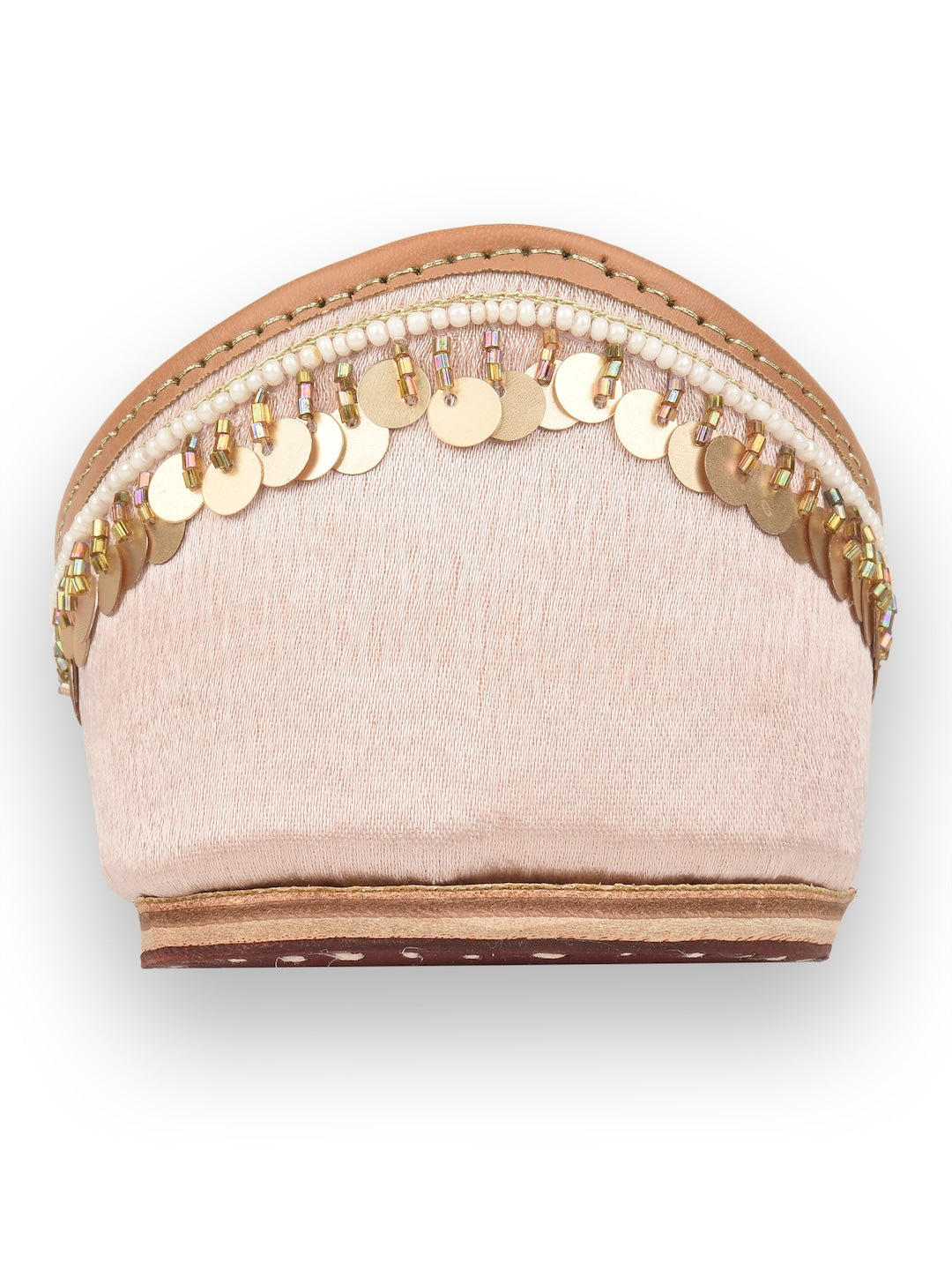 Dusty Pink Dabka Work & Premium Mojari for Women (Copy)