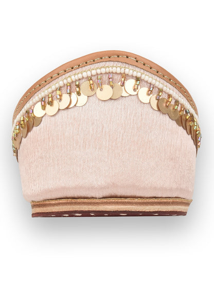 Dusty Pink Dabka Work & Premium Mojari for Women (Copy)