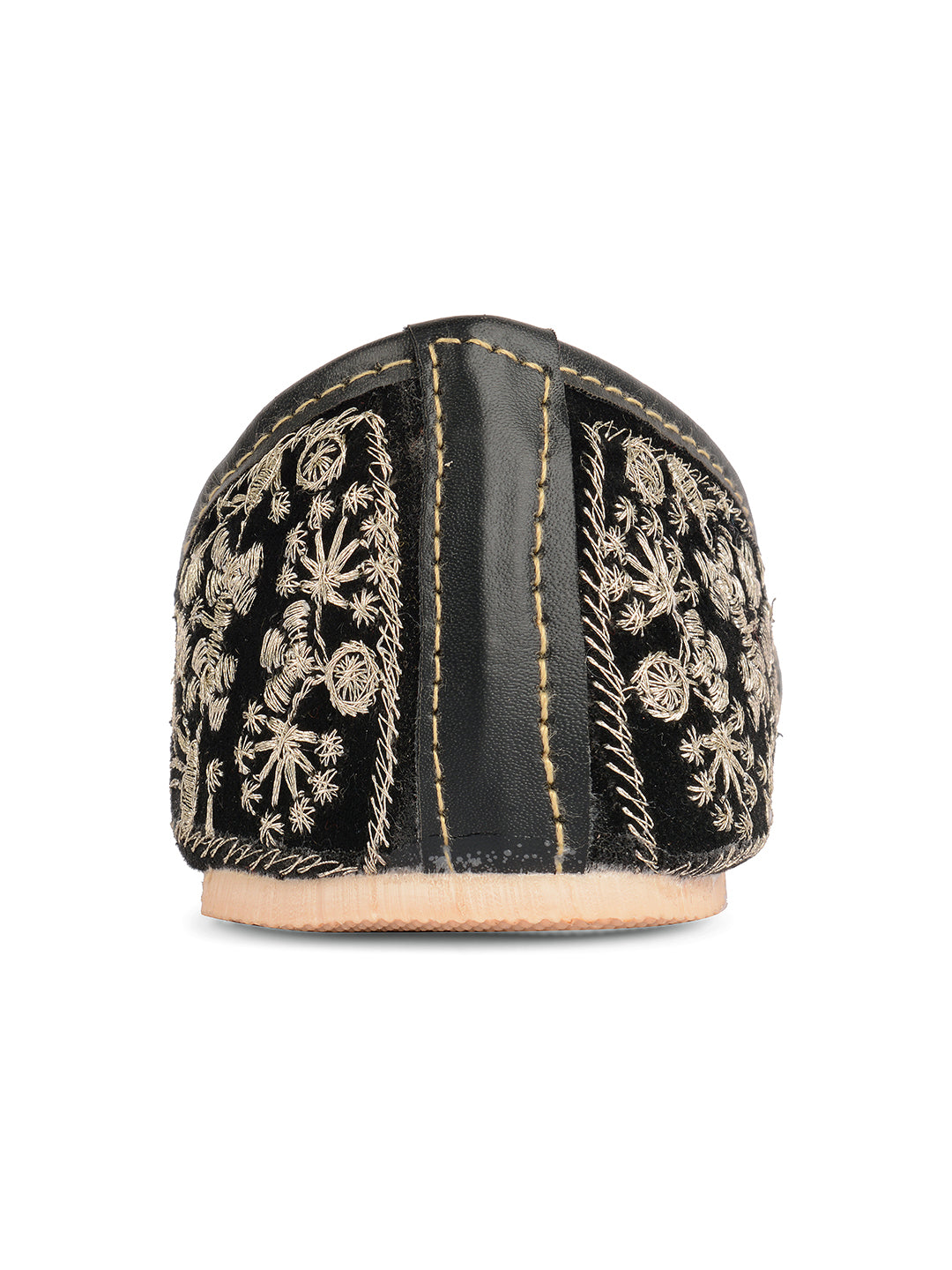 DESI COLOUR Women Black Ethnic Punjabi Jutti