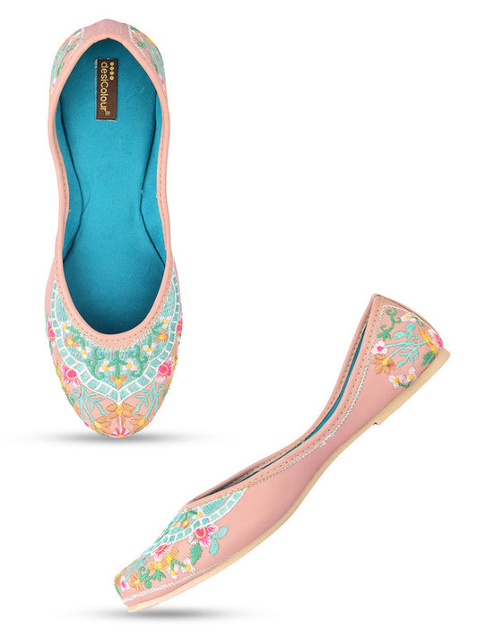 Handcrafted juttis, heels, bellies, flats, and mules for weddings, festivals, and daily wear – DESI COLOUR