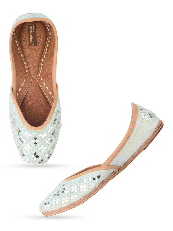 Handcrafted juttis, heels, bellies, flats, and mules for weddings, festivals, and daily wear – DESI COLOUR