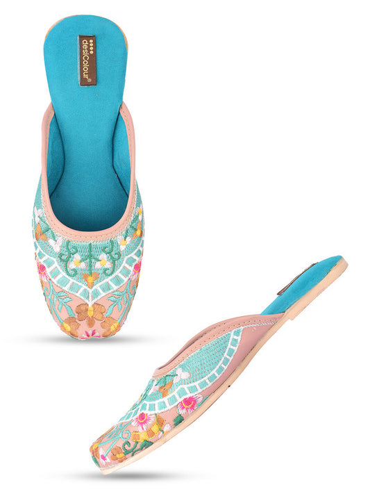 Handcrafted juttis, heels, bellies, flats, and mules for weddings, festivals, and daily wear – DESI COLOUR