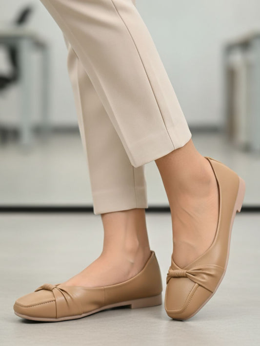 Beige Flat Bellies for Women