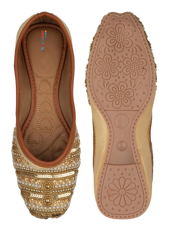 Handcrafted juttis, heels, bellies, flats, and mules for weddings, festivals, and daily wear – DESI COLOUR