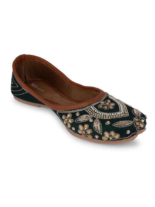 Handcrafted juttis, heels, bellies, flats, and mules for weddings, festivals, and daily wear – DESI COLOUR