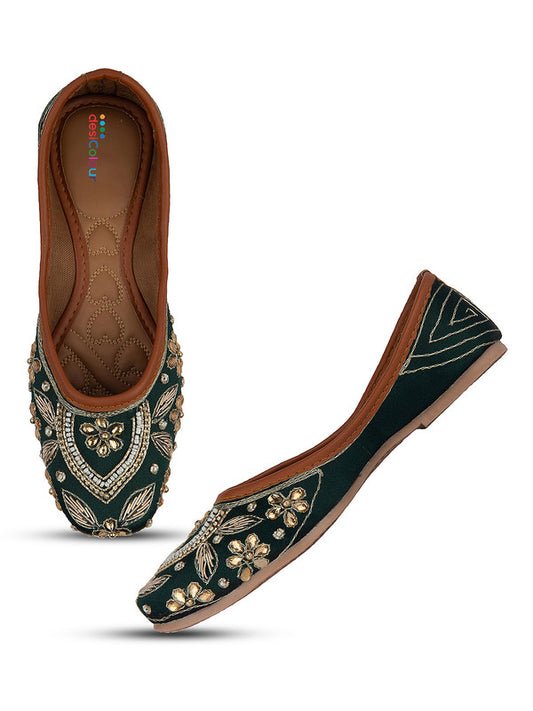 Handcrafted juttis, heels, bellies, flats, and mules for weddings, festivals, and daily wear – DESI COLOUR