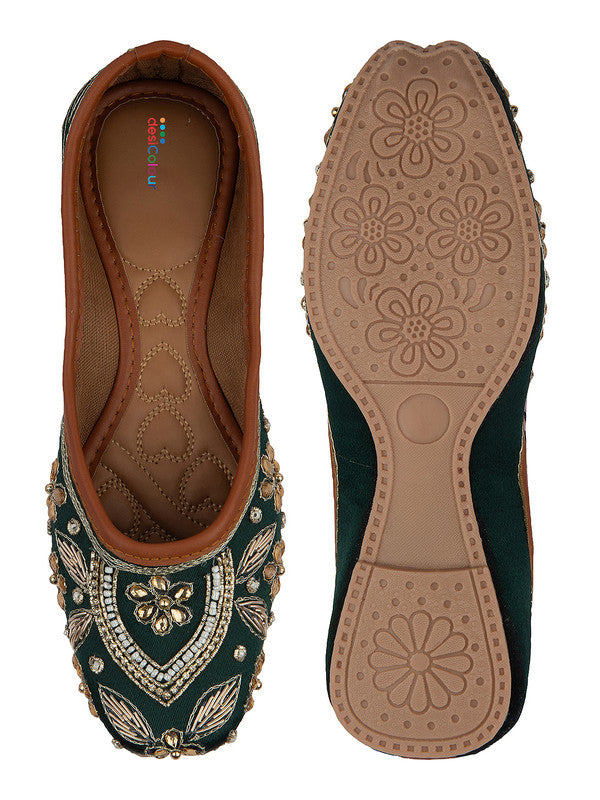 Handcrafted juttis, heels, bellies, flats, and mules for weddings, festivals, and daily wear – DESI COLOUR