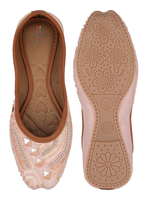 Handcrafted juttis, heels, bellies, flats, and mules for weddings, festivals, and daily wear – DESI COLOUR