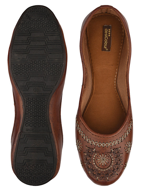Handcrafted juttis, heels, bellies, flats, and mules for weddings, festivals, and daily wear – DESI COLOUR