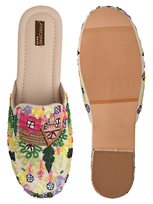 Handcrafted juttis, heels, bellies, flats, and mules for weddings, festivals, and daily wear – DESI COLOUR