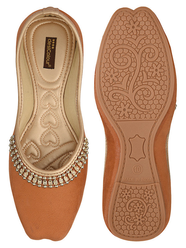 Handcrafted juttis, heels, bellies, flats, and mules for weddings, festivals, and daily wear – DESI COLOUR